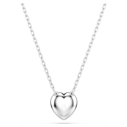 Le Collier Ariana Grande x Swarovski Tailles variées, Cœur, Blanc, Métal rhodié, 5720852