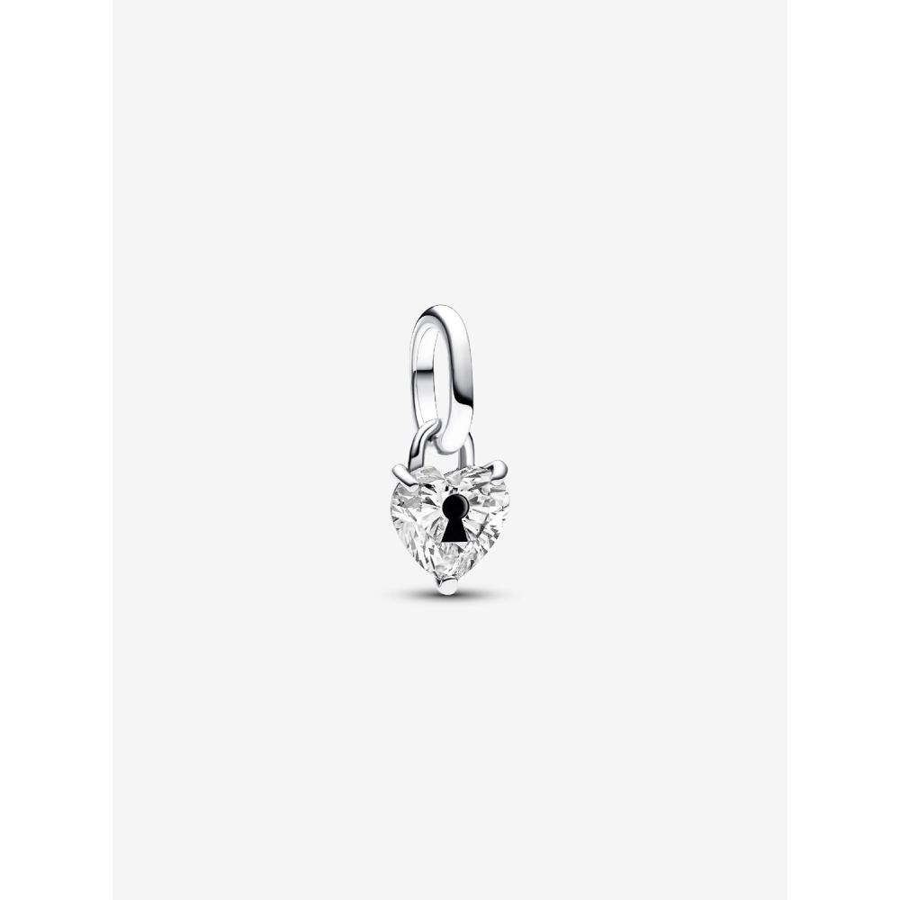 Mini dangle pendentif Pandora Me, coeur serrure en argent 925/1000, 793086C01