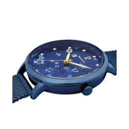 La Montre Femme Pierre Lannier TALLIA, acier PVD bleu, 063G869
