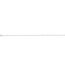 La Chaîne femme argent 925/1000, mailles alternées 1+3, largeur 1,70 mm, longueur 45 cm by Stauffer