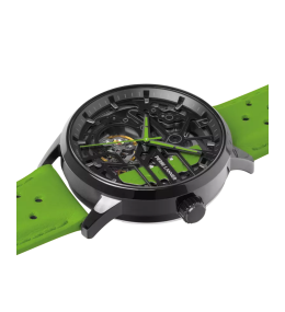 La Montre femme Pierre Lannier, PADDOCK (verte), Automatique cuir, 145G877