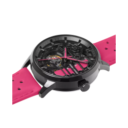 La Montre femme Pierre Lannier, PADDOCK (rose), Automatique cuir, 145G895