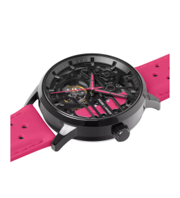 La Montre femme Pierre Lannier, PADDOCK (rose), Automatique cuir, 145G895