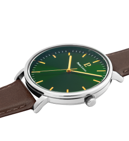 La Montre Homme Pierre Lannier ESSENTIAL, cuir 217G174