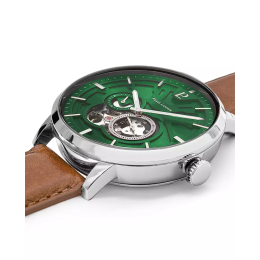 La Montre homme Pierre Lannier TRIO, Automatique cuir, 334B174