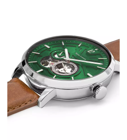 La Montre homme Pierre Lannier TRIO, Automatique cuir, 334B174