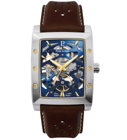 Montre homme Pierre Lannier HECTOR, Automatique cuir, 342A164