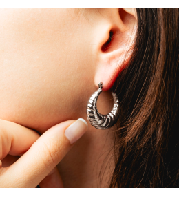 Les Boucles d'oreilles Femme, Lotus Style, Urban woman, Acier, LS2345-4/1
