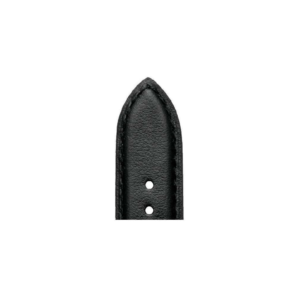 Bracelet de montre Vachette satinée MIAMI 10/ 8mm Noir, 5411001ST