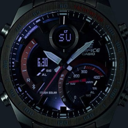 La Montre CASIO EDIFICE connectée et solaire ECB-900DB-1AER