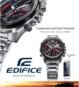 La Montre CASIO EDIFICE connectée et solaire ECB-900DB-1AER