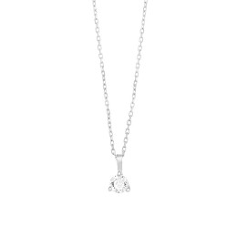 Collier or gris 750/1000 et diamants 0,10 carat by Stauffer