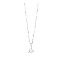 Collier or gris 750/1000 et diamants 0,10 carat by Stauffer