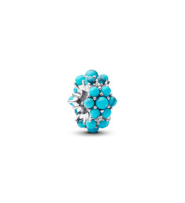 Charm Pandora moments, Océan couleur turquoise Argent 925/1000 Pandora 793897C02