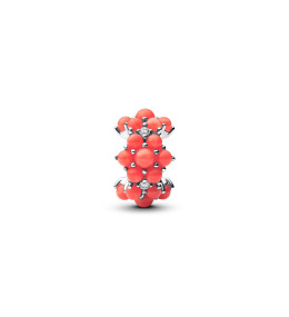 Charm Pandora moments, Océan couleur corail Argent 925/1000 Pandora 793897C01