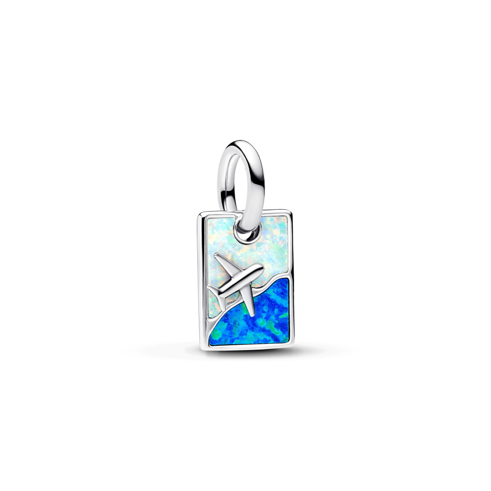 Charm pendentif Pandora Moments, voyage en argent 925/1000, 793913C01