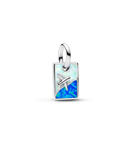 Charm pendentif Pandora Moments, voyage en argent 925/1000, 793913C01