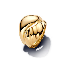 Bague Pandora, Dune séparable en métal doré or jaune 585/1000, 163832C00