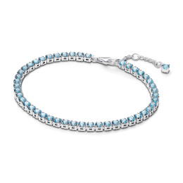 Bracelet tennis étincelant Pandora Moments, en argent 925/1000, 591469C03
