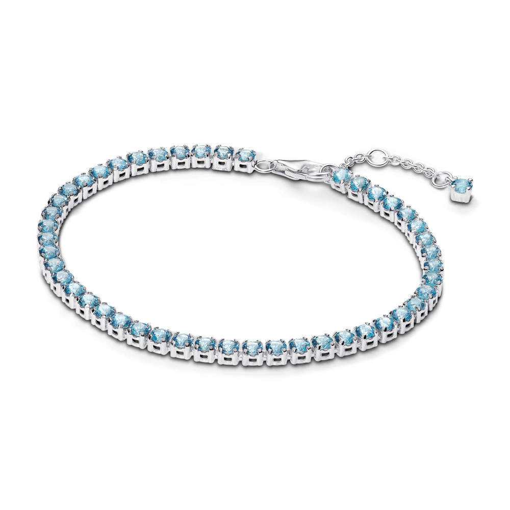 Bracelet tennis étincelant Pandora Moments, en argent 925/1000, 591469C03