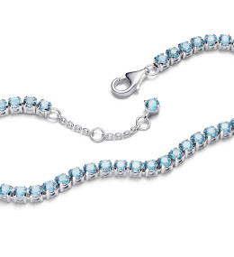 Le Bracelet tennis étincelant Pandora Moments, en argent 925/1000, 591469C03