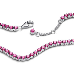 Le Bracelet tennis étincelant Pandora Moments, en argent 925/1000, 591469C04