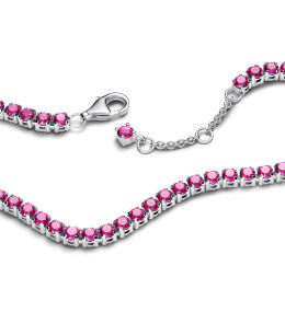 Le Bracelet tennis étincelant Pandora Moments, en argent 925/1000, 591469C04