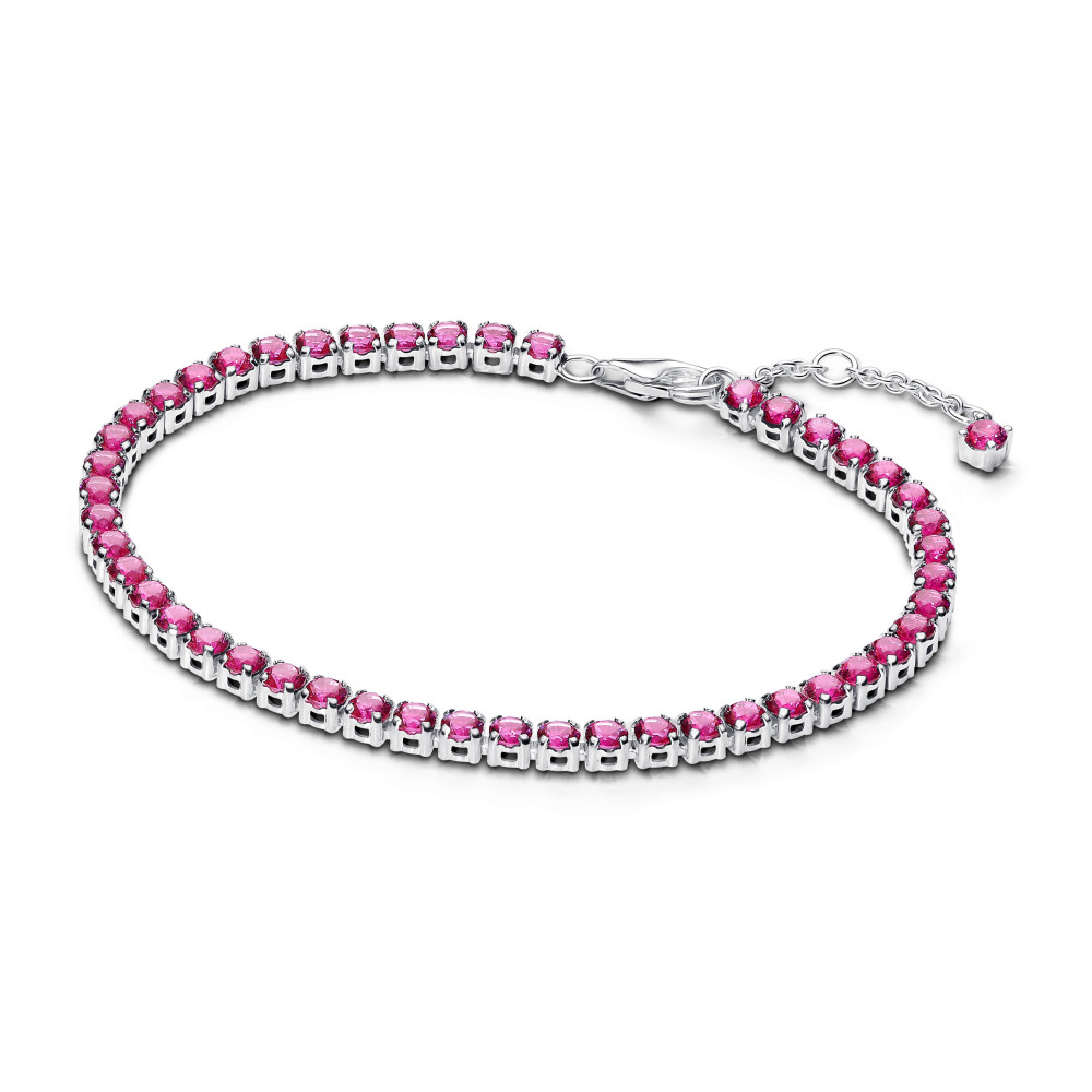 Bracelet tennis étincelant Pandora Moments, en argent 925/1000, 591469C04