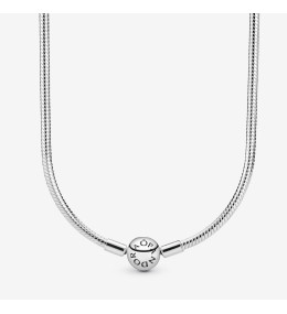 Collier Pandora Moments, maille serpent en argent 925/1000 590742HV-45
