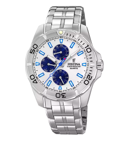 Montre homme FESTINA, Multifonctions acier, 20445/1