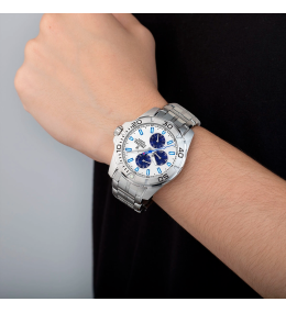 La Montre homme FESTINA, Multifonctions acier, 20445/1
