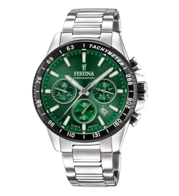 Montre homme FESTINA, Timeless Chronographe acier, 20560/4