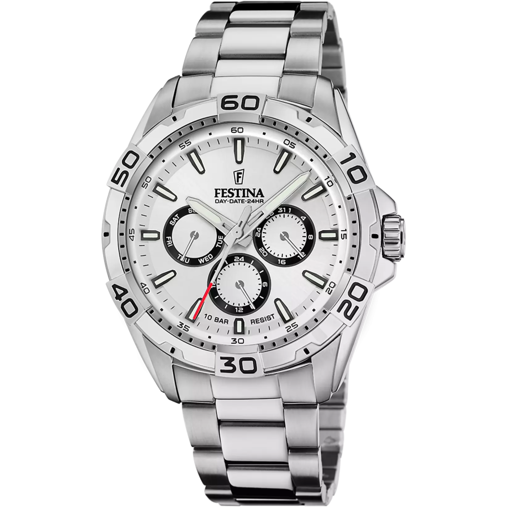 Montre homme FESTINA, Multifonctions acier, 20623/1