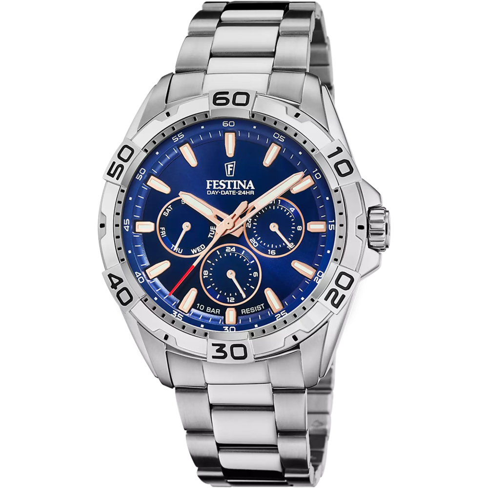 Montre homme FESTINA, Multifonctions acier, 20623/2