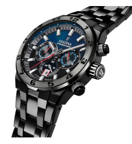 La Montre homme FESTINA, SPECIAL EDITIONS Chrono bike acier, 20673/1