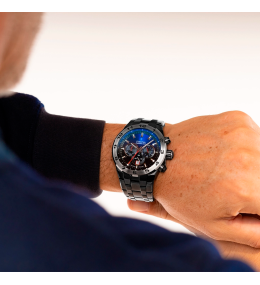La Montre homme FESTINA, SPECIAL EDITIONS Chrono bike acier, 20673/1