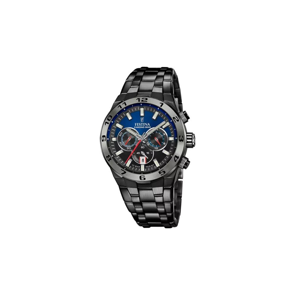 Montre homme FESTINA, SPECIAL EDITIONS Chrono bike acier, 20673/1