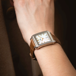 La Montre femme FESTINA, On the square acier et cuir, 20682/4