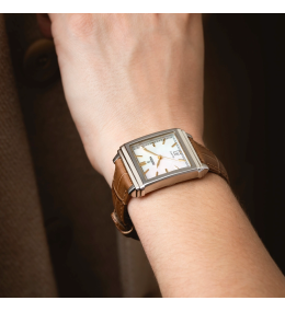 La Montre femme FESTINA, On the square acier et cuir, 20682/4
