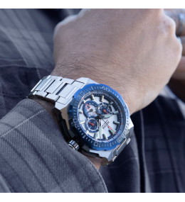 La Montre homme FESTINA, Chrono bike acier, 20724/1