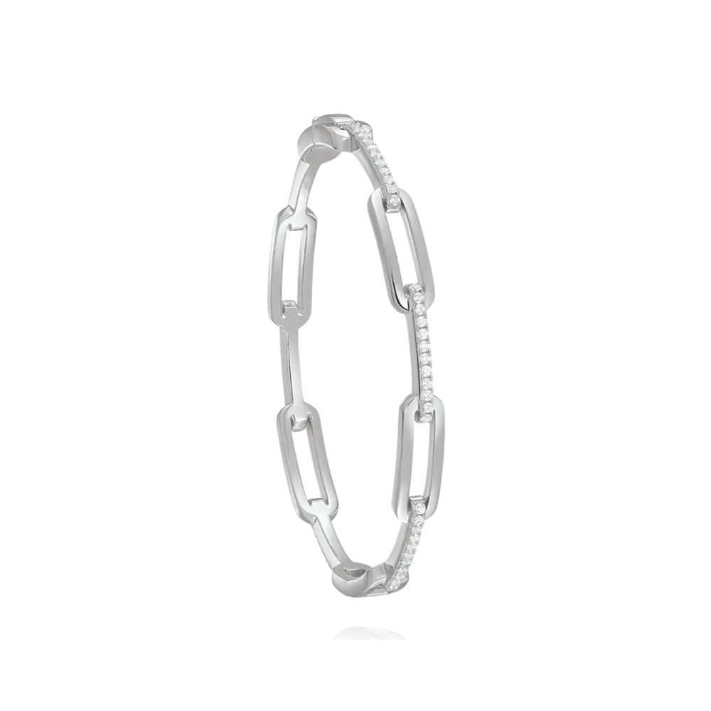 Bracelet rigide femme argent 925/1000 Charles Garnier Paris 1901 STYLES AGF170002B