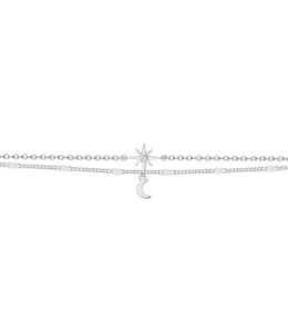 Bracelet Argent 925/1000, La Garçonne Diamant, 20300043