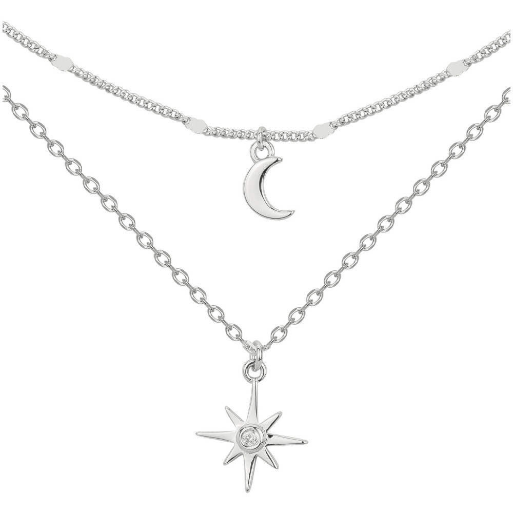 Collier Argent 925/1000, La Garçonne Diamant, 20700065