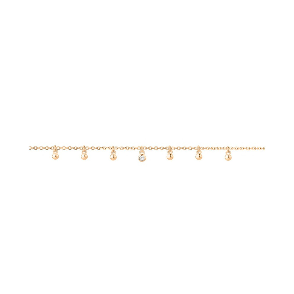 Le Bracelet plaqué or, La Garçonne Diamant, 26300011