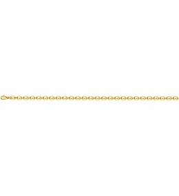 Le Bracelet acier PVD jaune, grains de café PHEBUS FOR HIM 35-1229