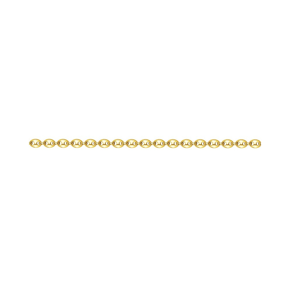 Bracelet acier PVD jaune, grains de café PHEBUS FOR HIM 35-1229