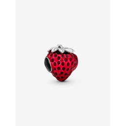 Charm Pandora moments, fraise ensemencée, en argent 925/1000 791681C01