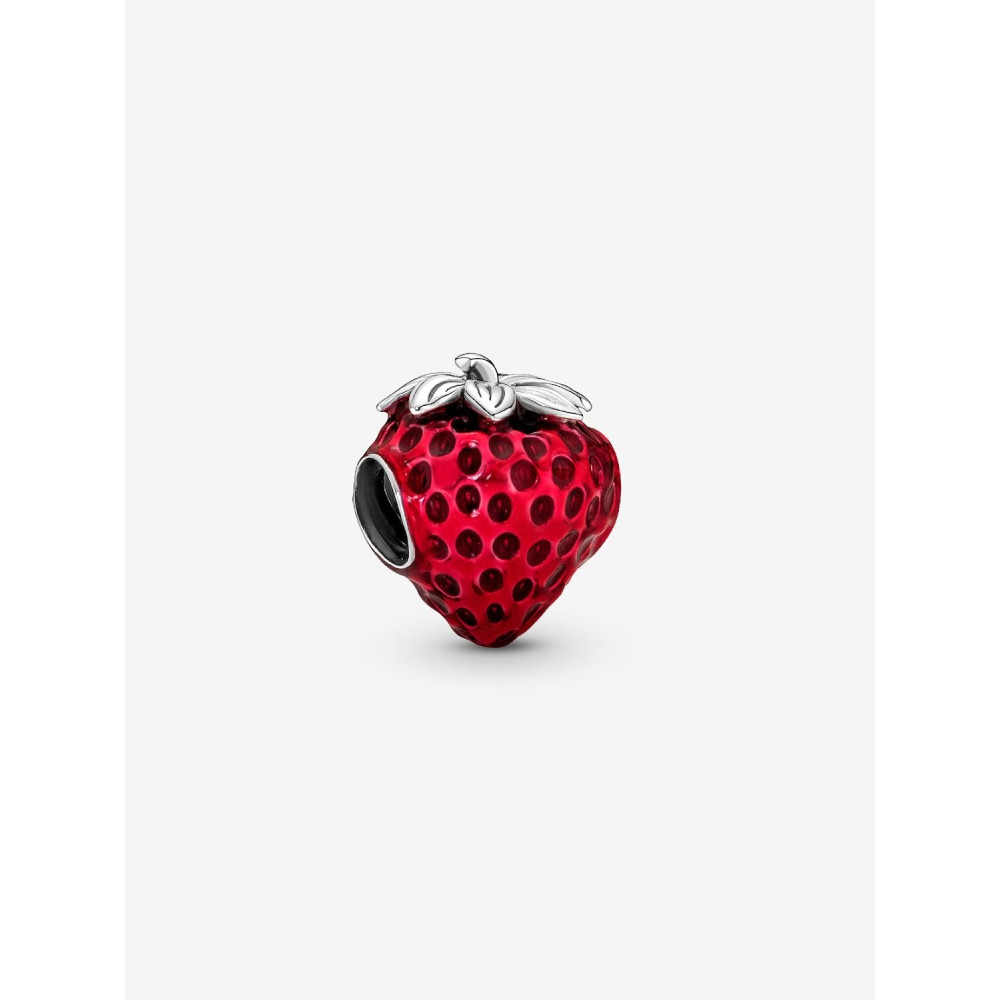 Charm Pandora moments, fraise ensemencée, en argent 925/1000 791681C01