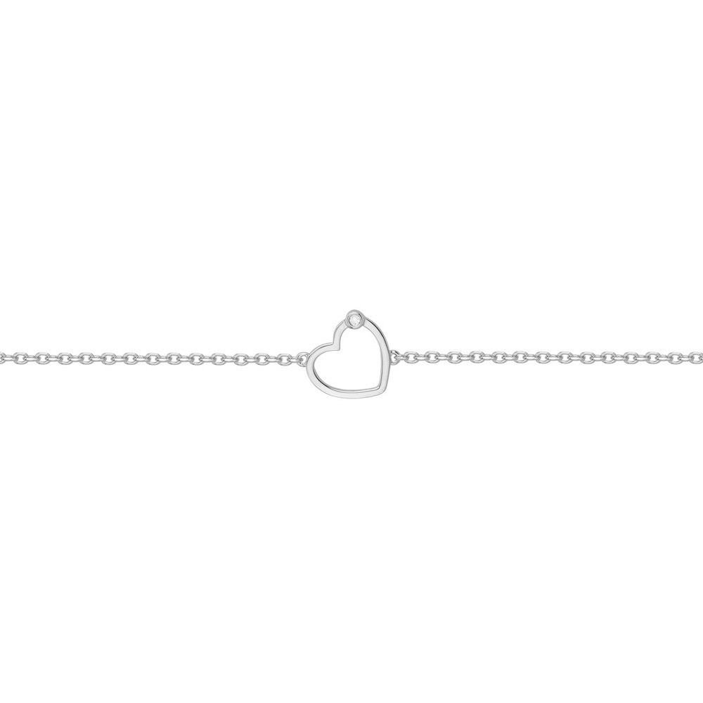Bracelet Argent 925/1000, La Garçonne Diamant, 20300034