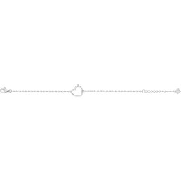 Bracelet Argent 925/1000, La Garçonne Diamant, 20300034